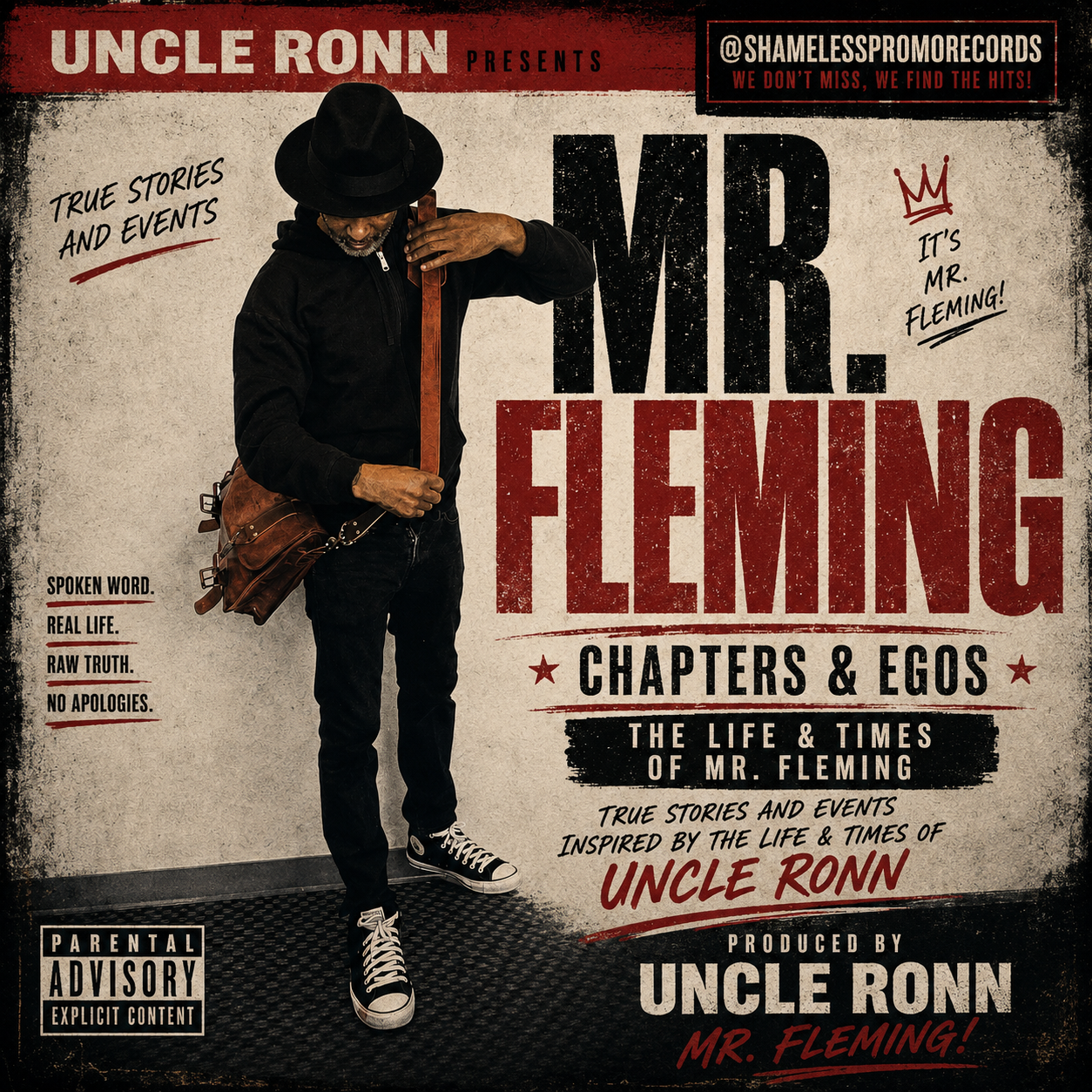 Mr. Fleming — Chapters & Egos EP artwork, presented and produced by Uncle Ronn